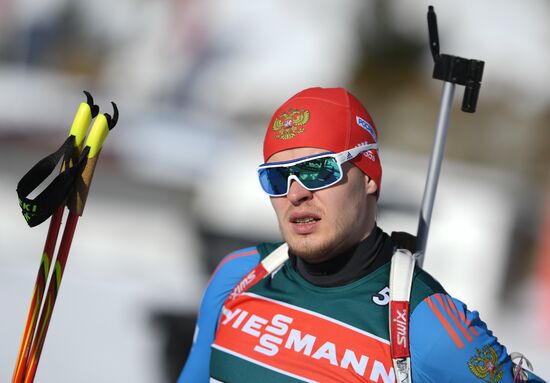 Биатлон. VI этап Кубка мира. Тренировки