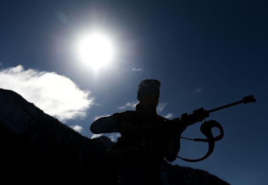 Биатлон. VI этап Кубка мира. Тренировки