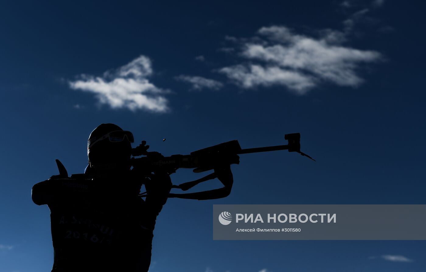 Биатлон. VI этап Кубка мира. Тренировки