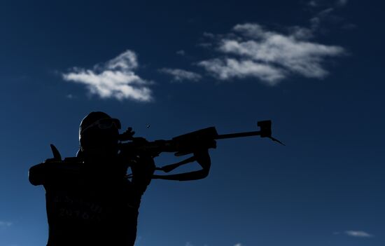 Биатлон. VI этап Кубка мира. Тренировки