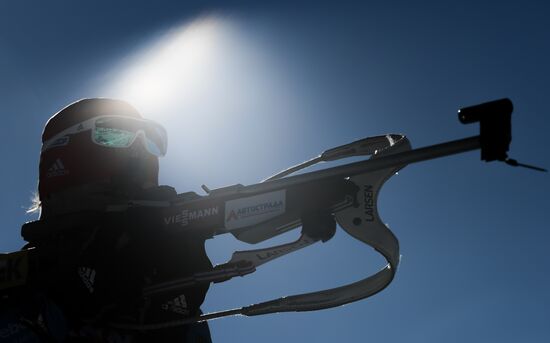 Биатлон. VI этап Кубка мира. Тренировки