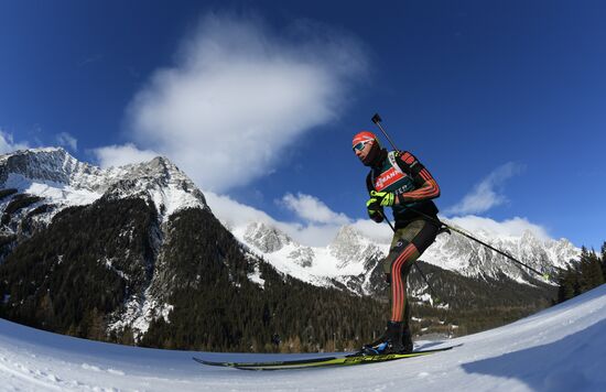 Биатлон. VI этап Кубка мира. Тренировки