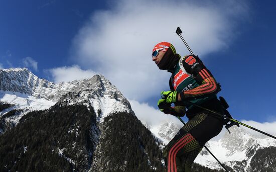 Биатлон. VI этап Кубка мира. Тренировки