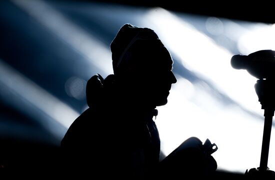 Биатлон. VI этап Кубка мира. Тренировки