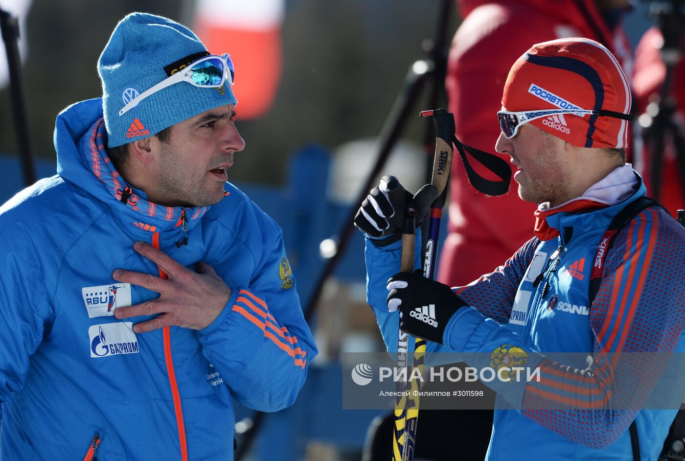 Биатлон. VI этап Кубка мира. Тренировки