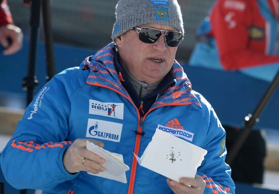 Биатлон. VI этап Кубка мира. Тренировки