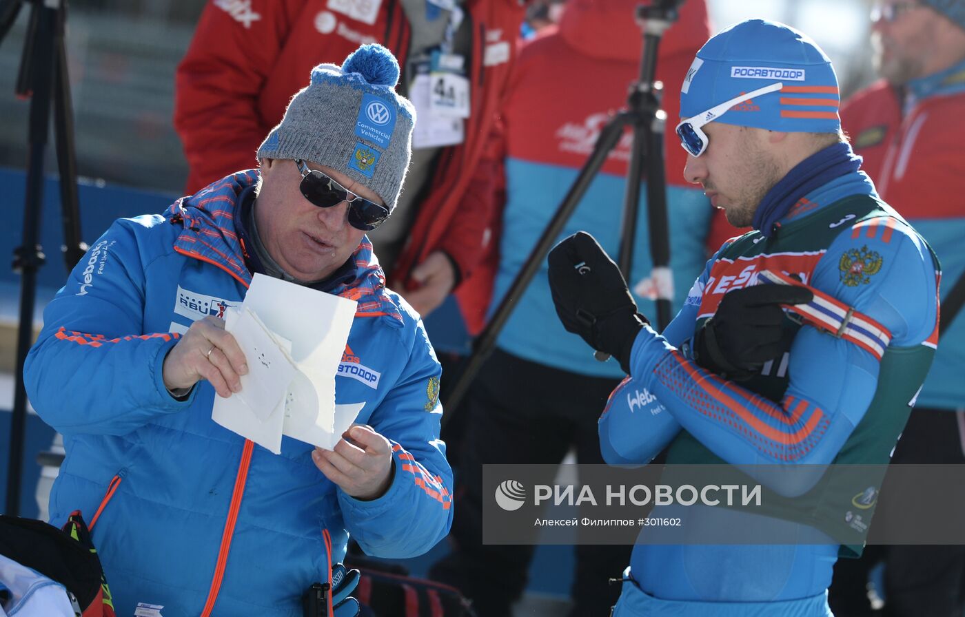 Биатлон. VI этап Кубка мира. Тренировки