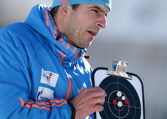 Биатлон. VI этап Кубка мира. Тренировки