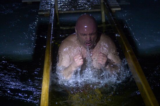 Крещение в Богородицком Житенном женском монастыре в Осташкове