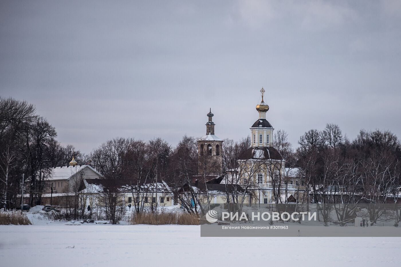 Крещение в Богородицком Житенном женском монастыре в Осташкове