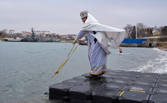 Праздник Крещения Господня в Херсонесе