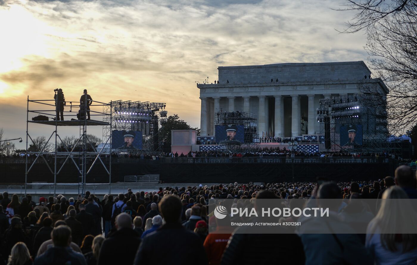 Концерт, посвященный инаугурации Д.Трампа