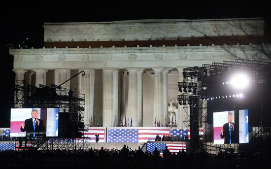 Концерт, посвященный инаугурации Д.Трампа