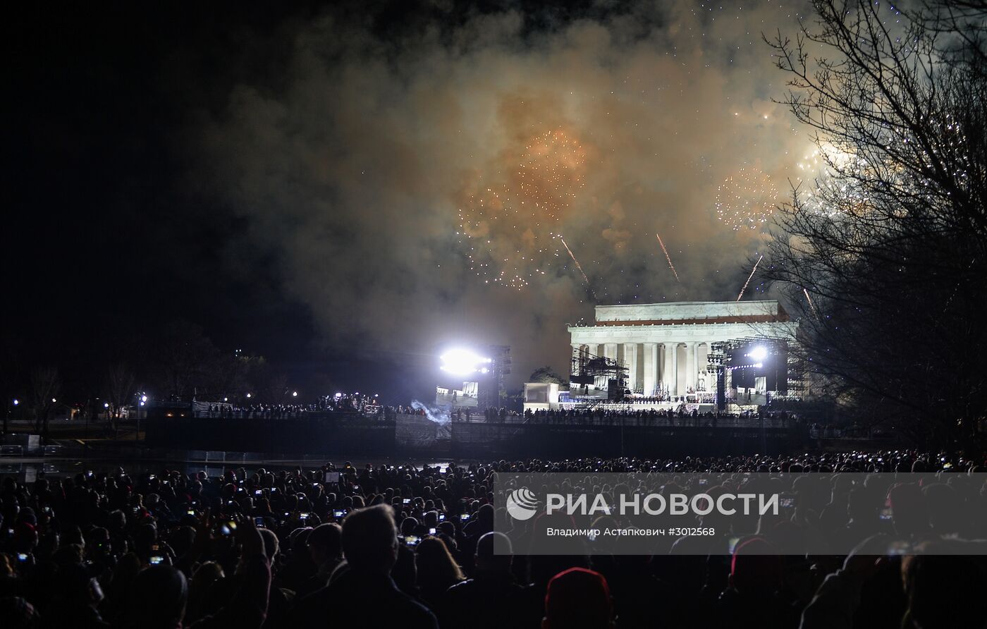 Концерт, посвященный инаугурации Д.Трампа