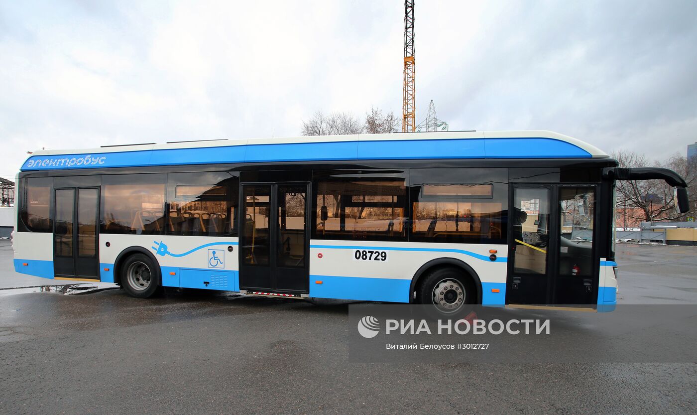 Испытания электробуса российского производства ЛиАЗ-6274
