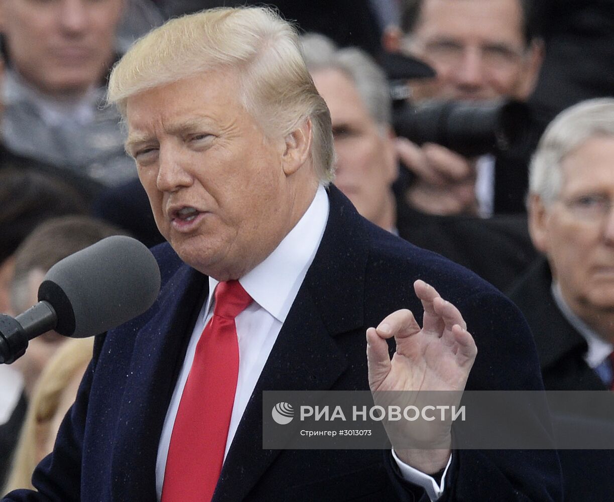 Инаугурации 45-го президента США Дональда Трампа