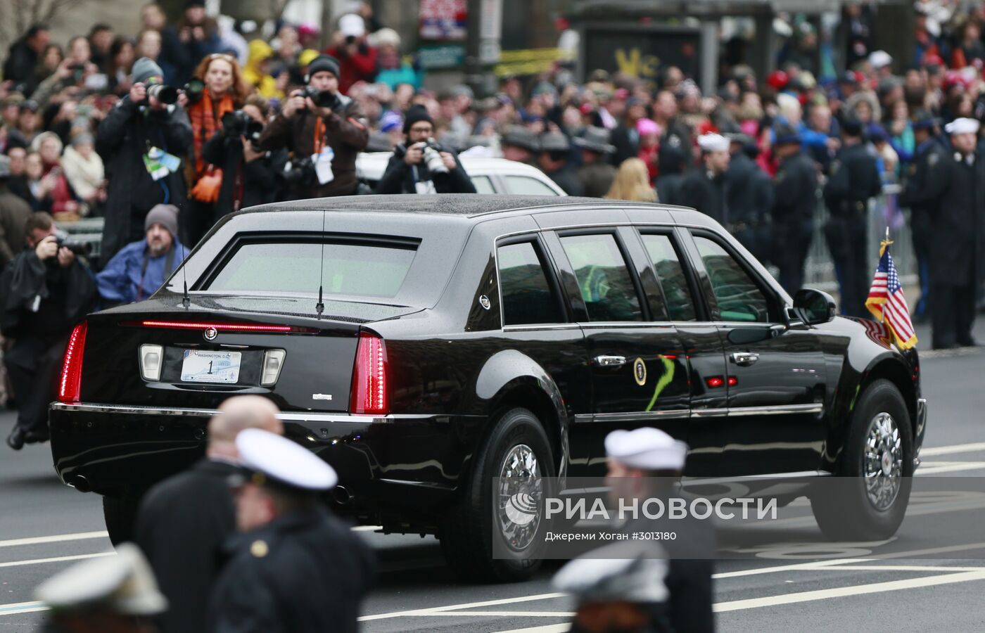 Инаугурация 45-го президента США Д. Трампа в Вашингтоне