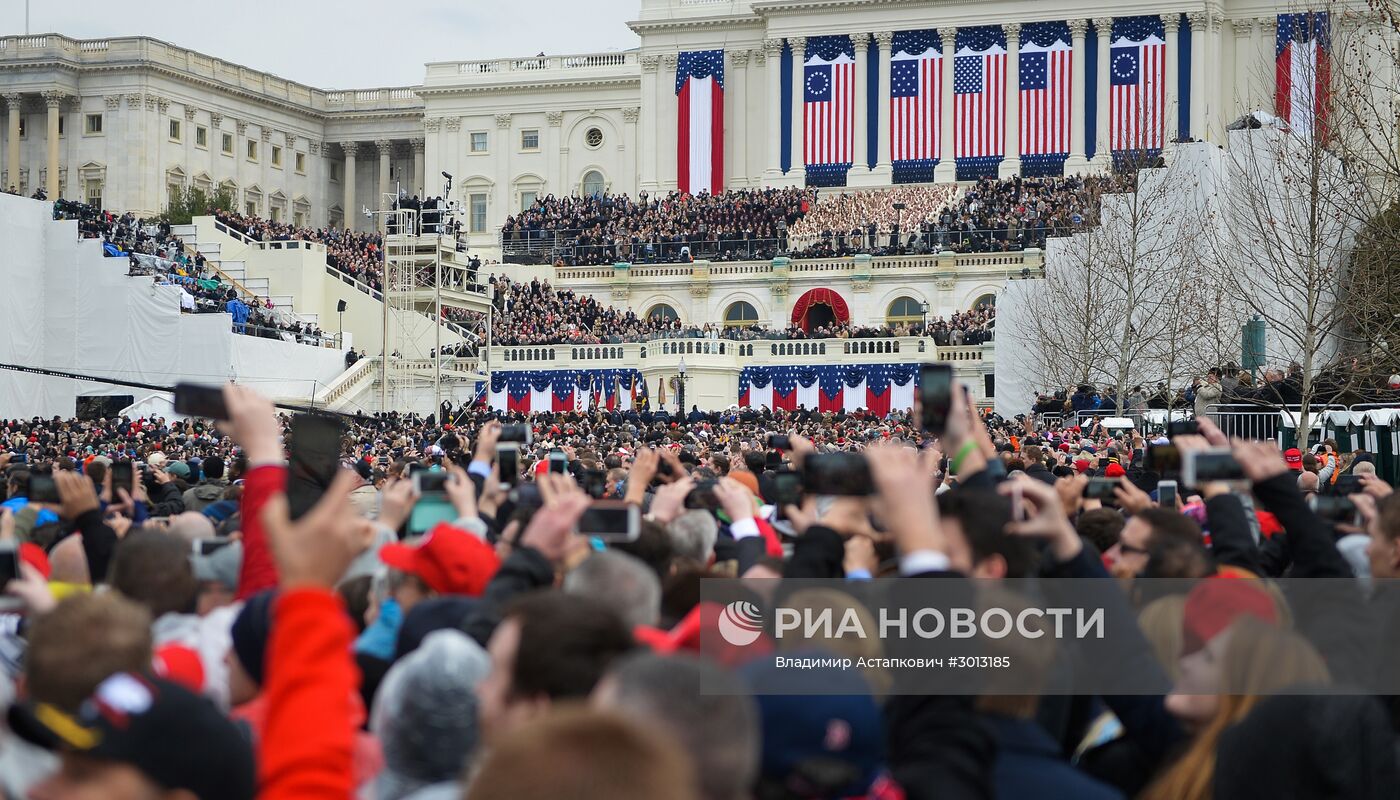 Инаугурация 45-го президента США Д. Трампа в Вашингтоне