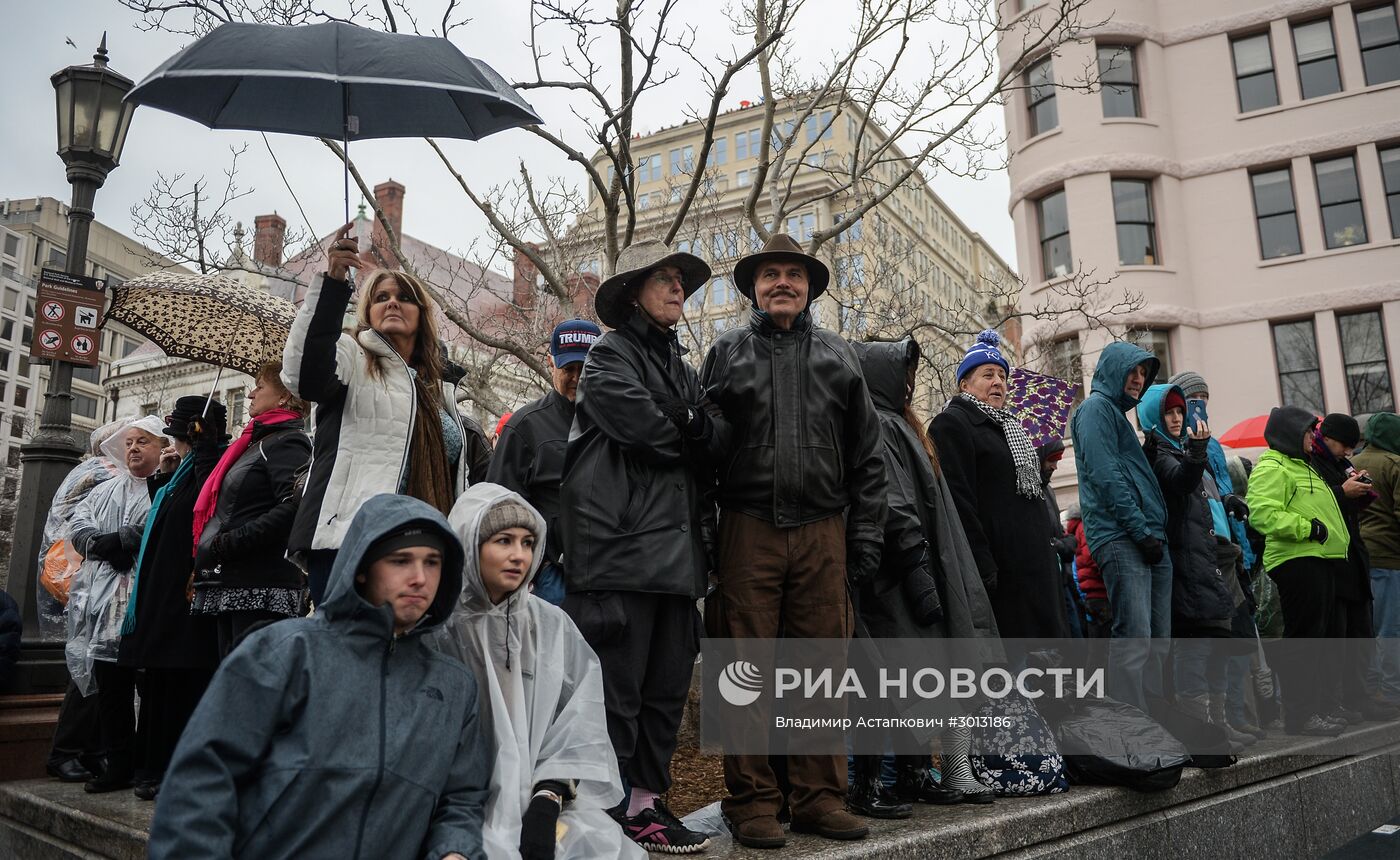 Инаугурация 45-го президента США Д. Трампа в Вашингтоне