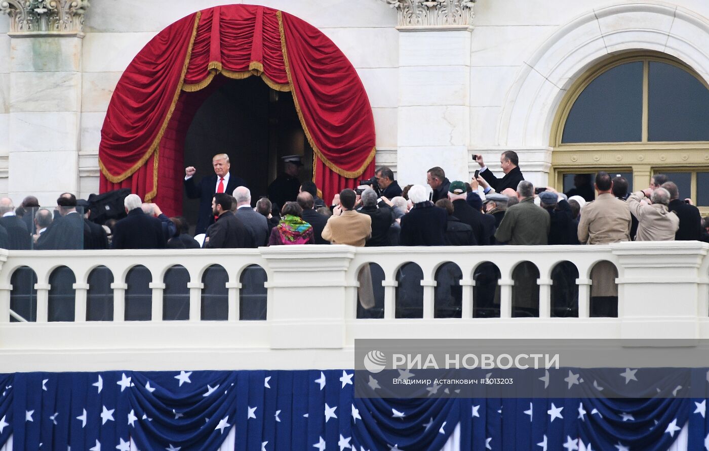 Инаугурация 45-го президента США Д. Трампа в Вашингтоне