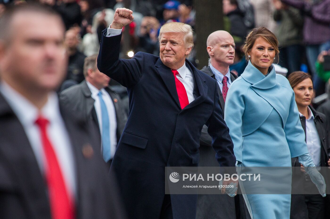 Парад в честь инаугурации президента США Д. Трампа в Вашингтоне