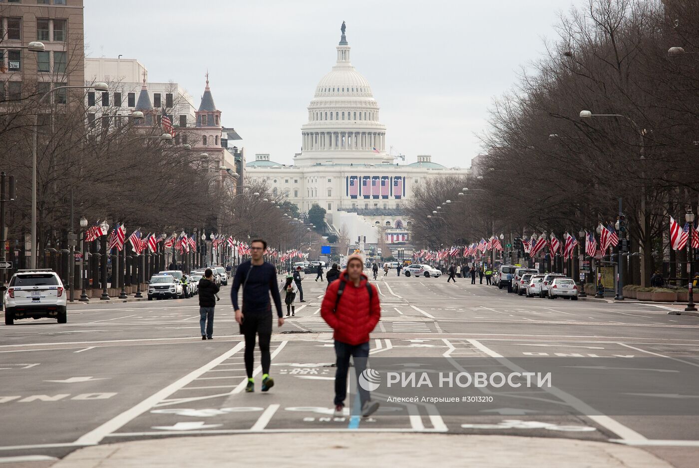 Парад в честь инаугурации президента США Д. Трампа в Вашингтоне