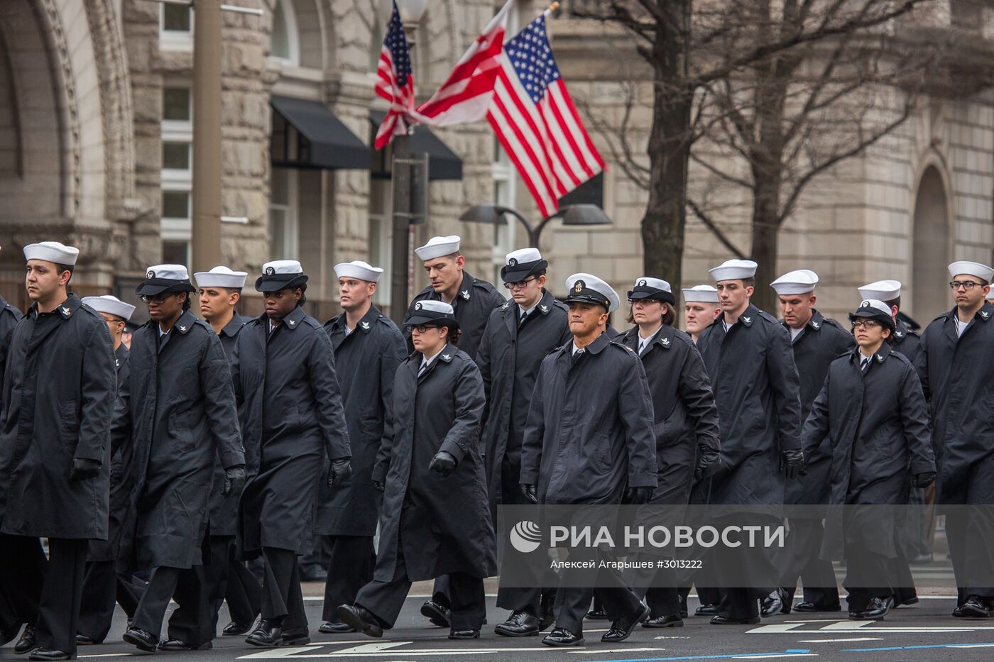 Парад в честь инаугурации президента США Д. Трампа в Вашингтоне