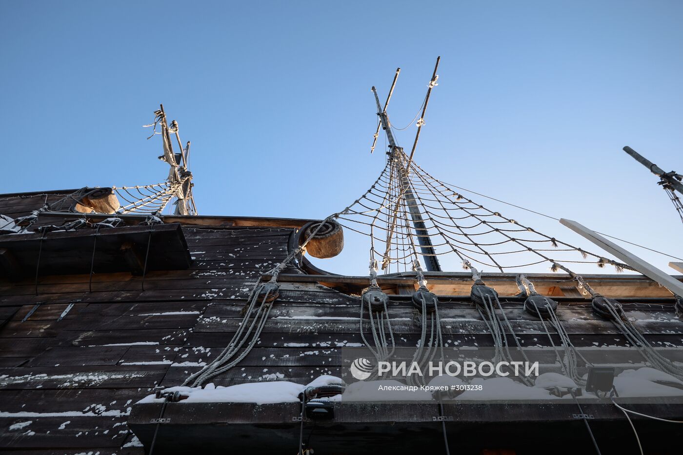 Корабль "Черная Жемчужина" в Хакасии