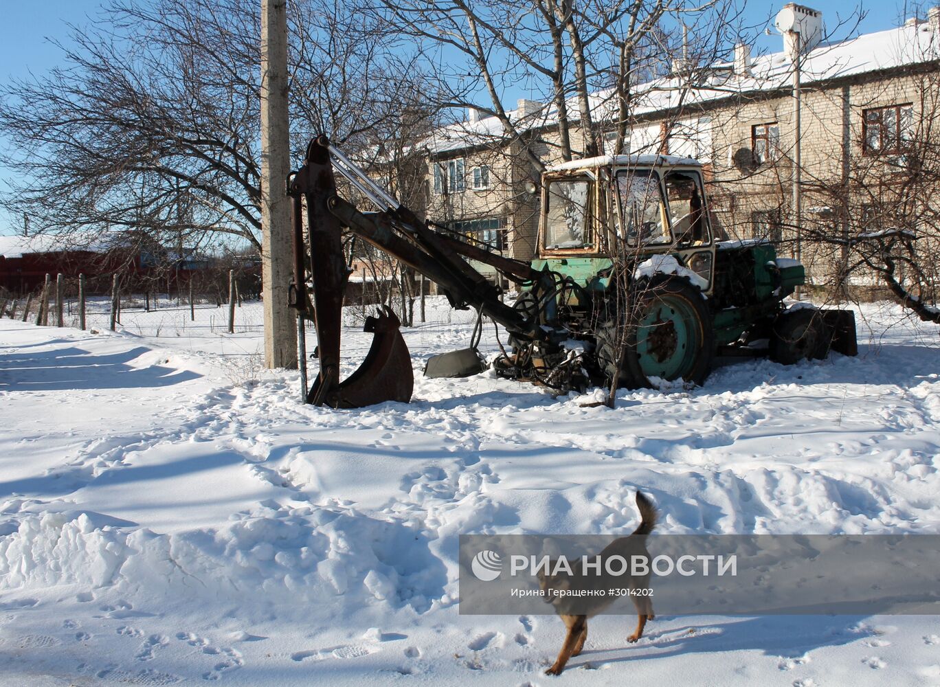 Ситуация в поселке Спартак в Донецкой области