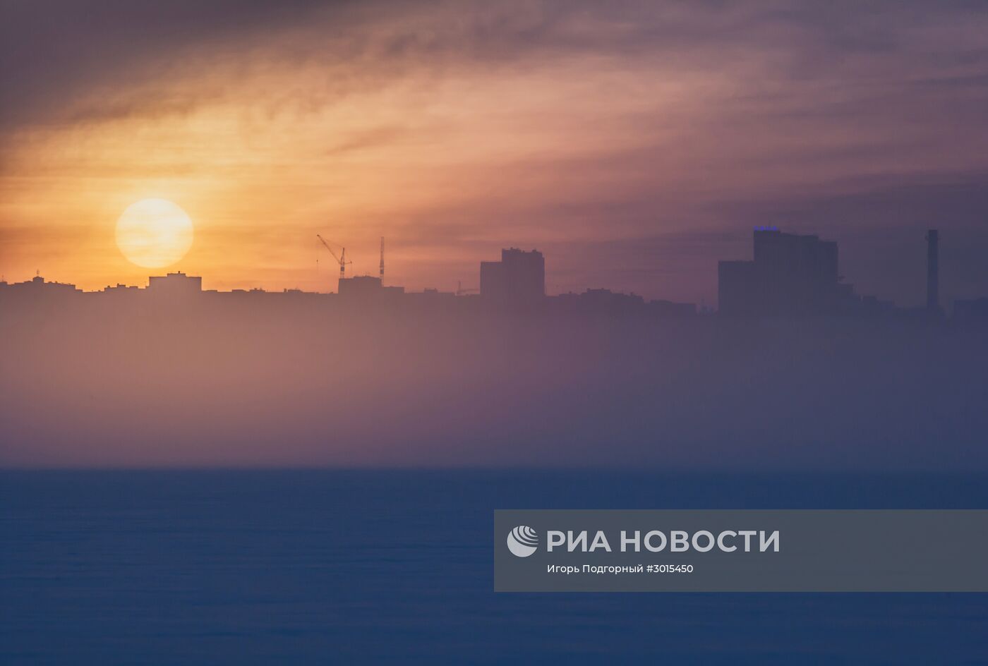 Туман в Петрозаводске