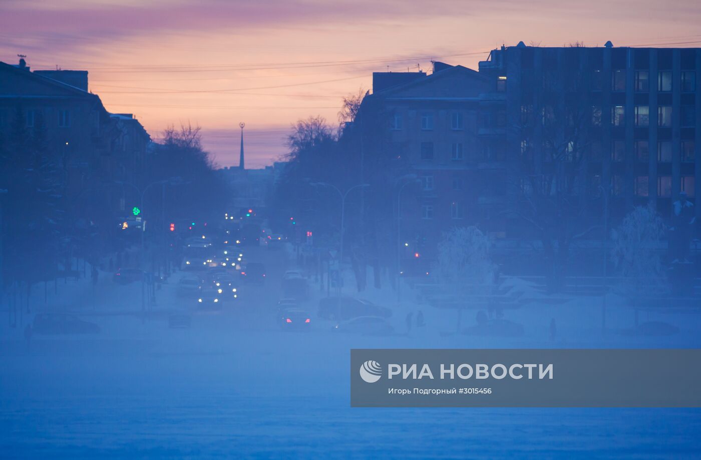 Туман в Петрозаводске