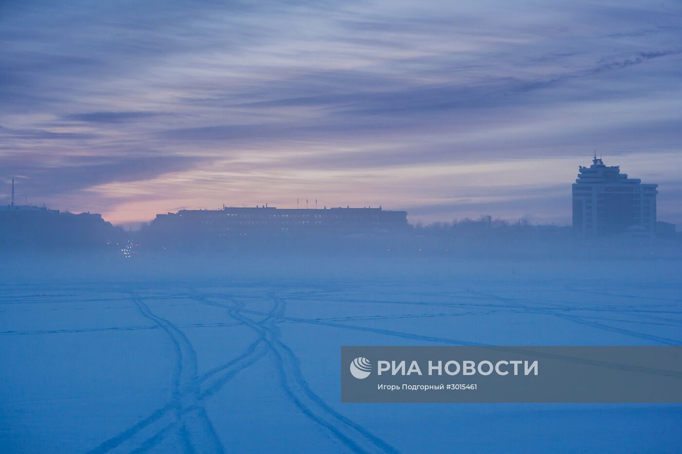 Туман в Петрозаводске