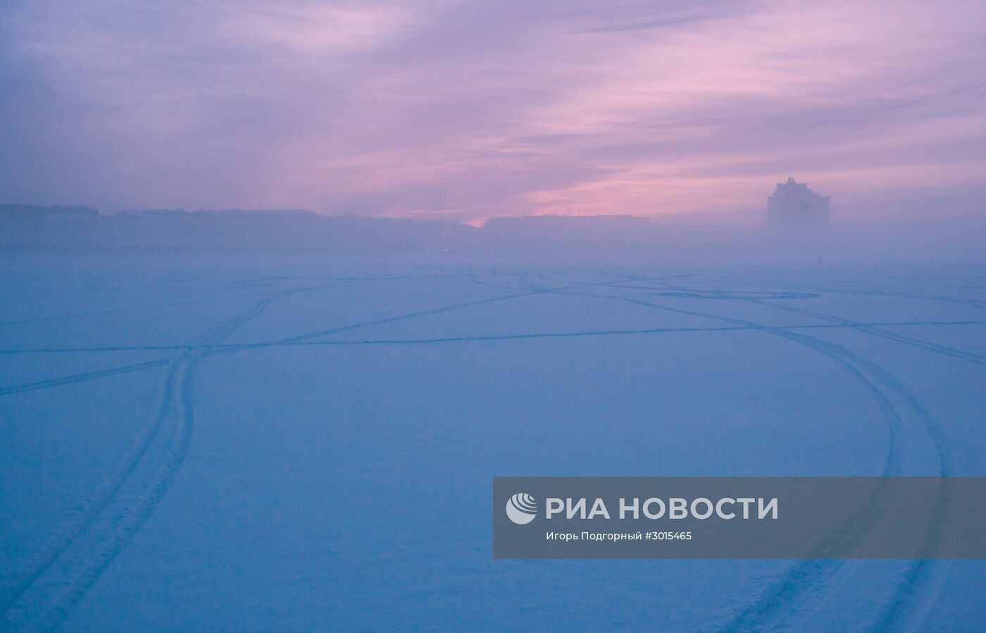 Туман в Петрозаводске