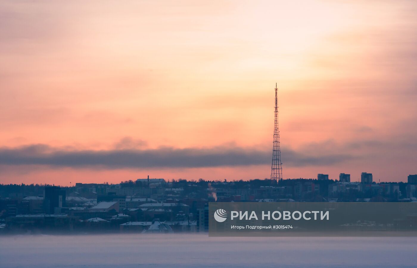 Туман в Петрозаводске