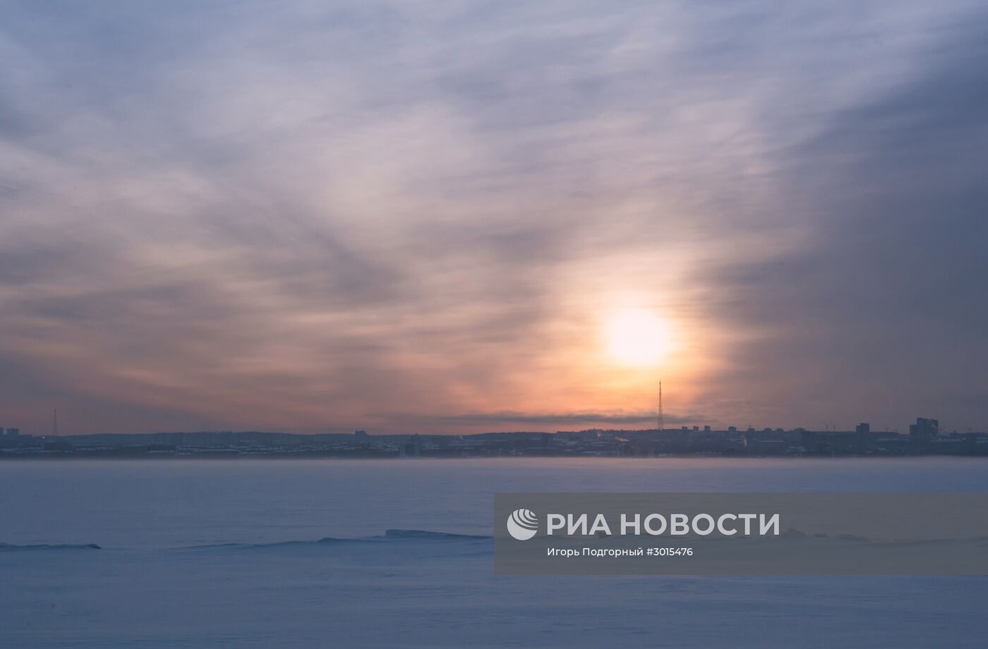 Туман в Петрозаводске