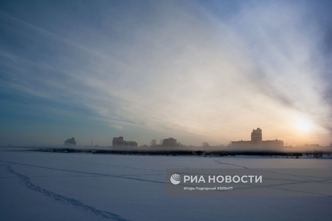 Туман в Петрозаводске