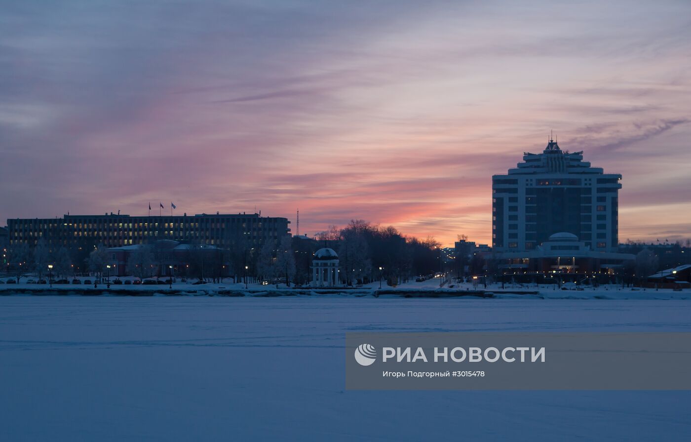 Туман в Петрозаводске