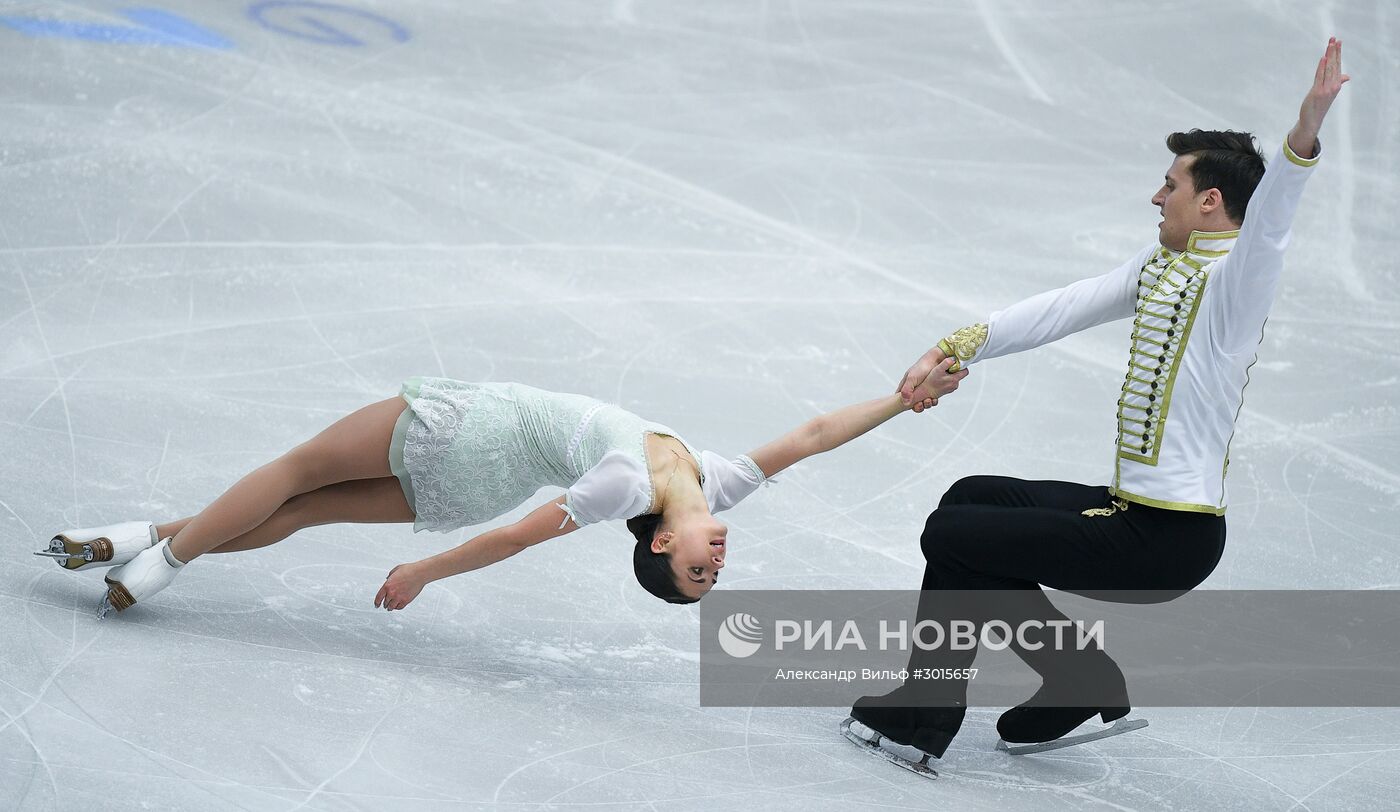 Фигурное катание. Чемпионат Европы. Пары. Короткая программа