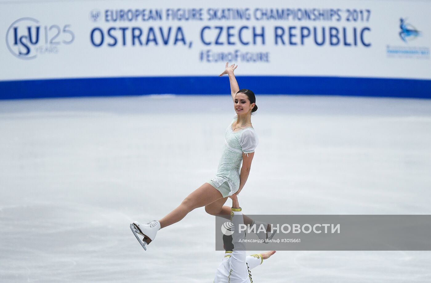 Фигурное катание. Чемпионат Европы. Пары. Короткая программа