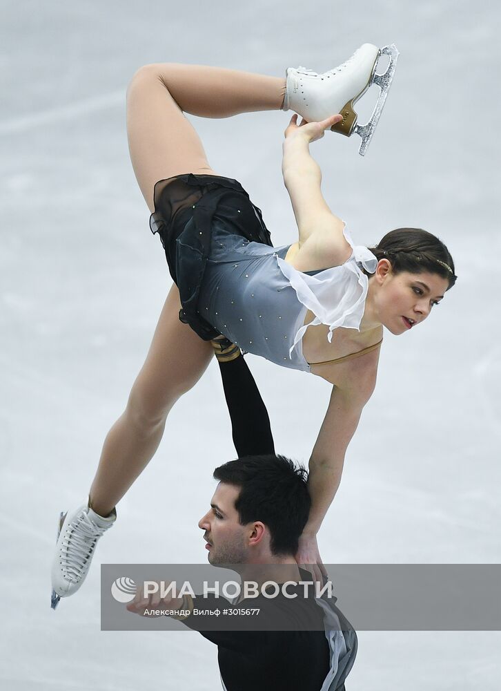 Фигурное катание. Чемпионат Европы. Пары. Короткая программа