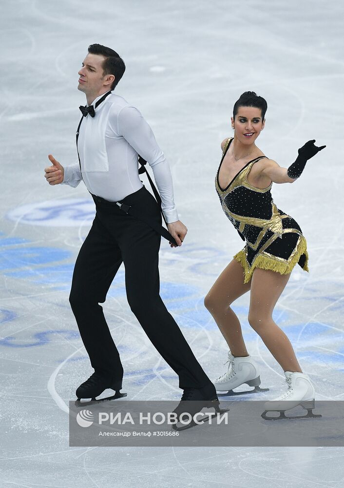 Фигурное катание. Чемпионат Европы. Пары. Короткая программа