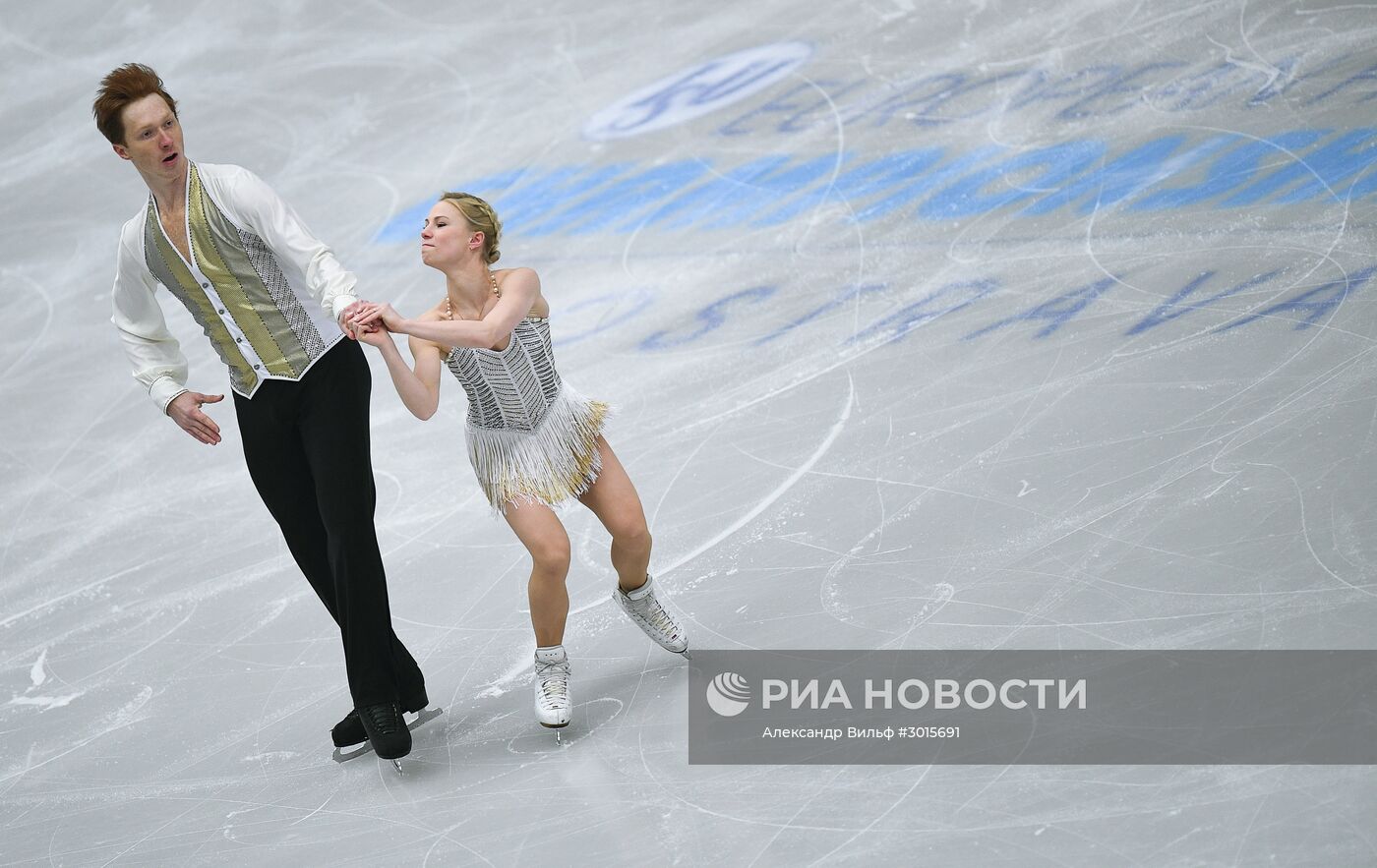 Фигурное катание. Чемпионат Европы. Пары. Короткая программа