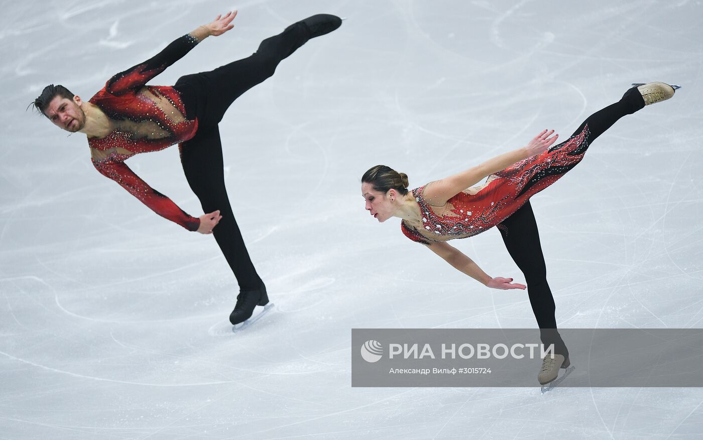 Фигурное катание. Чемпионат Европы. Пары. Короткая программа