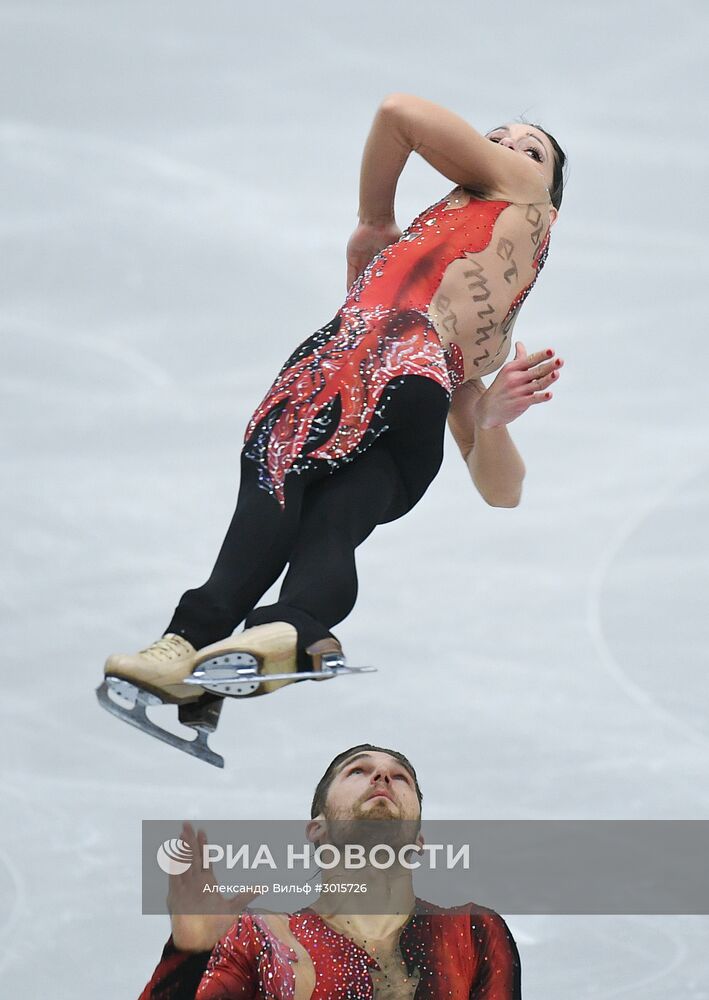 Фигурное катание. Чемпионат Европы. Пары. Короткая программа