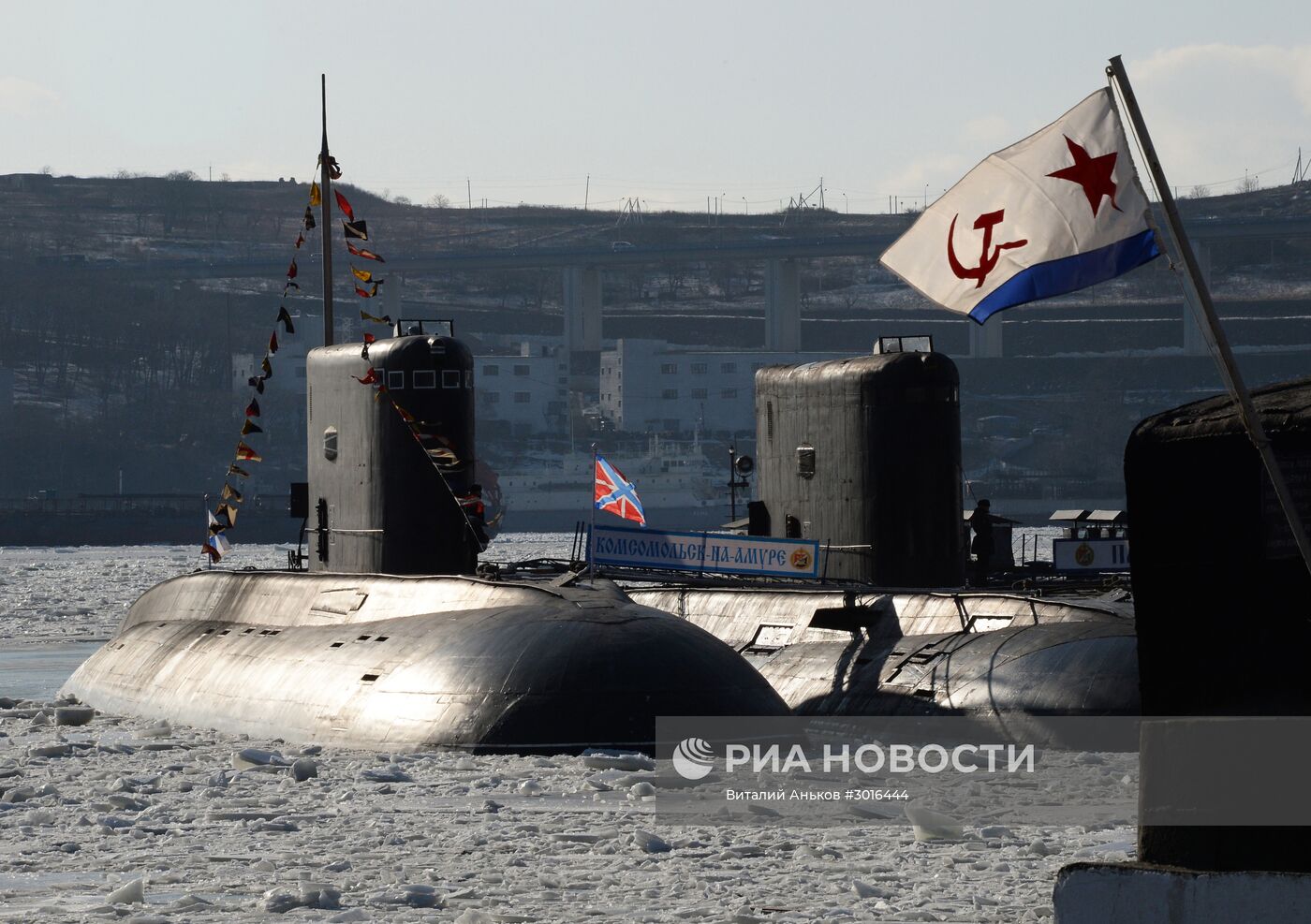 Дизельная подводная лодка "Комсомольск-на-Амуре" вернулась в боевой состав Тихоокеанского флота