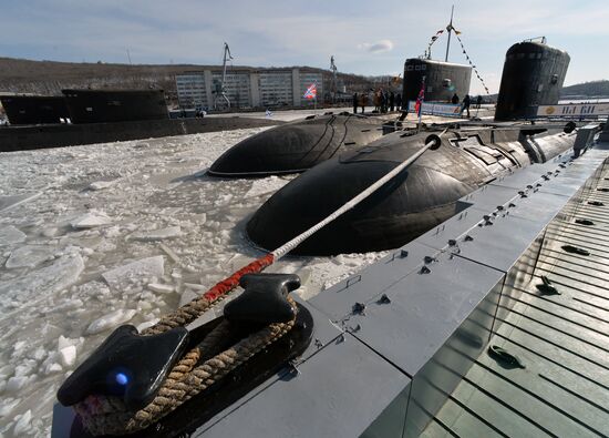 Дизельная подводная лодка "Комсомольск-на-Амуре" вернулась в боевой состав Тихоокеанского флота