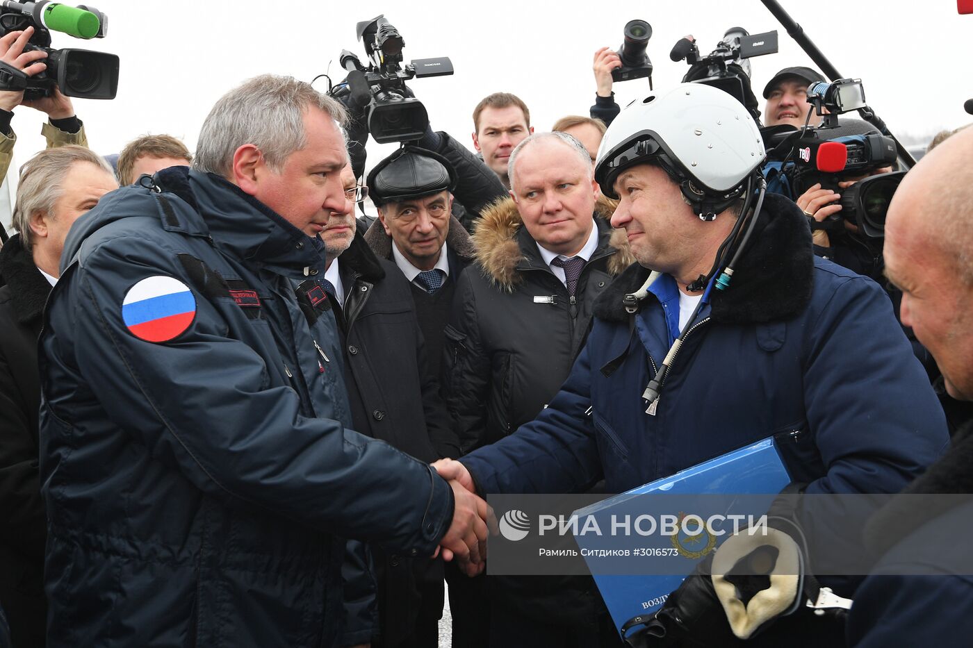 Презентация авиационного комплекса МиГ-35 в Московской области