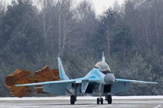 Презентация авиационного комплекса МиГ-35 в Московской области