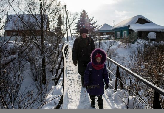 Зима в Омской области