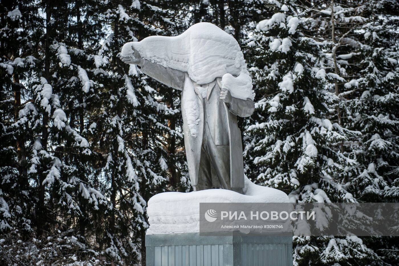 Зима в Омской области